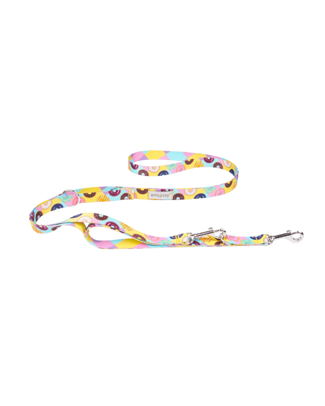 Amiplay - Be Happy Guinzaglio Addestramento 7 in 1 Taglia L 100-200 x 2,5 cm