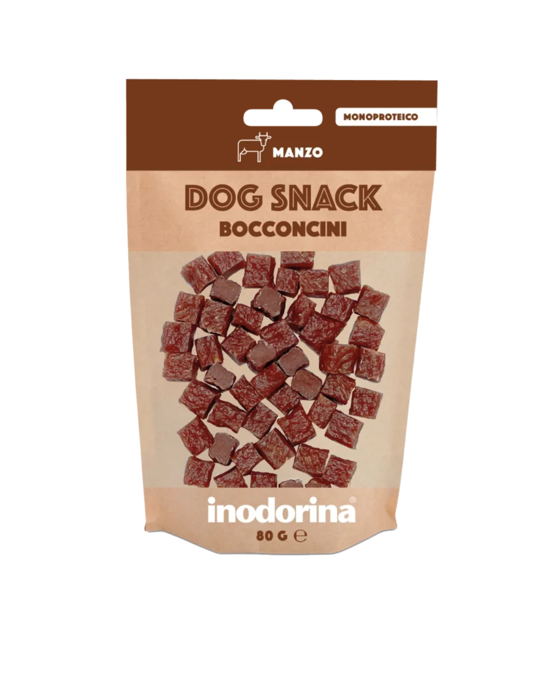 Inodorina - Bocconcini Manzo - 80 gr