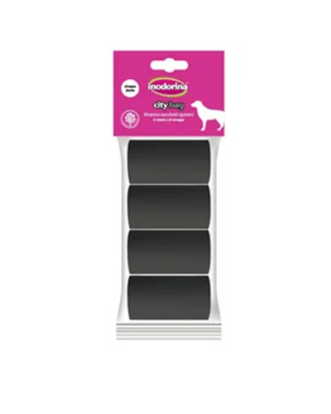 Inodorina - City Bag Ricarica Nero 8 pz