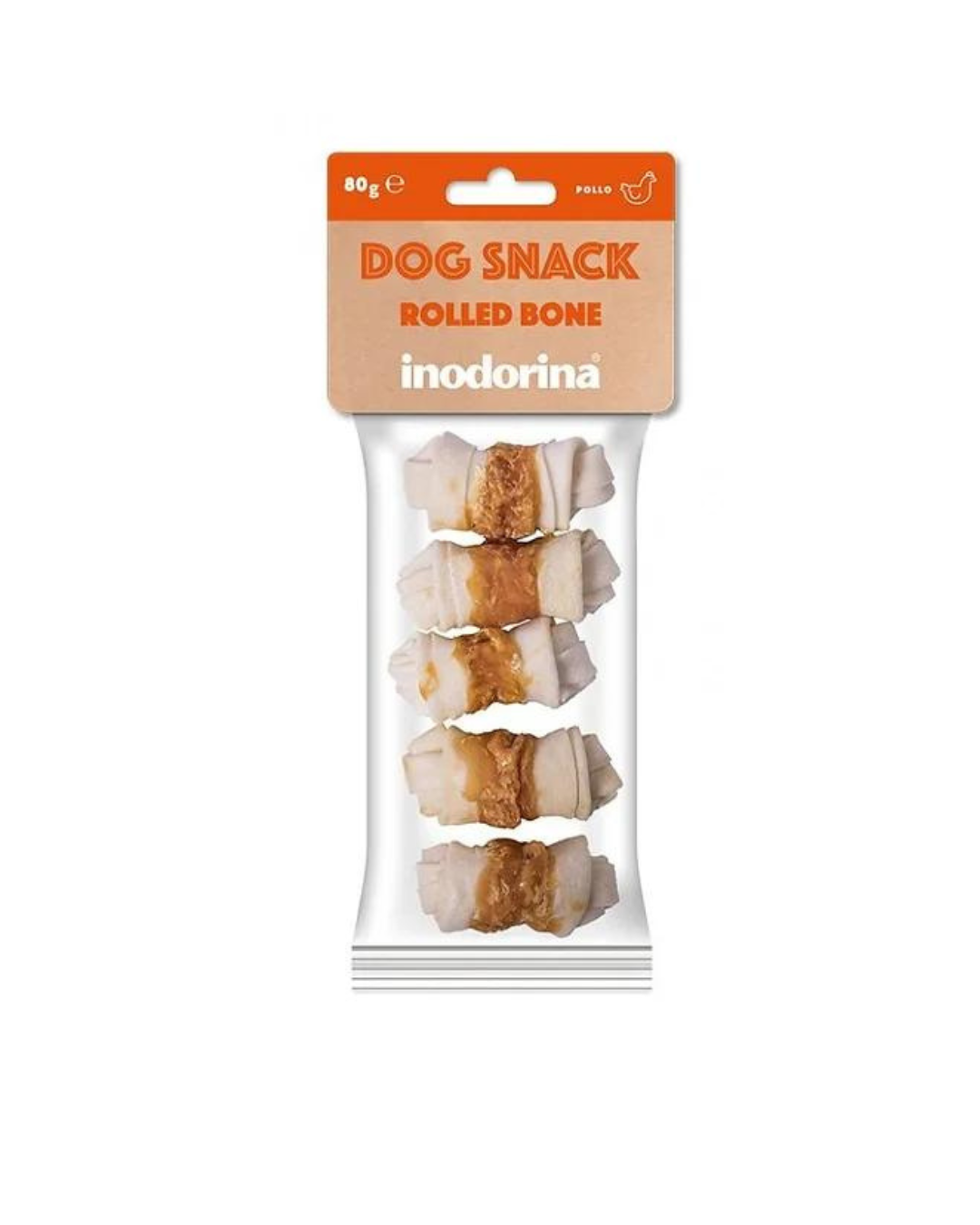 Inodorina - Rolled Bone - Pollo 80 gr