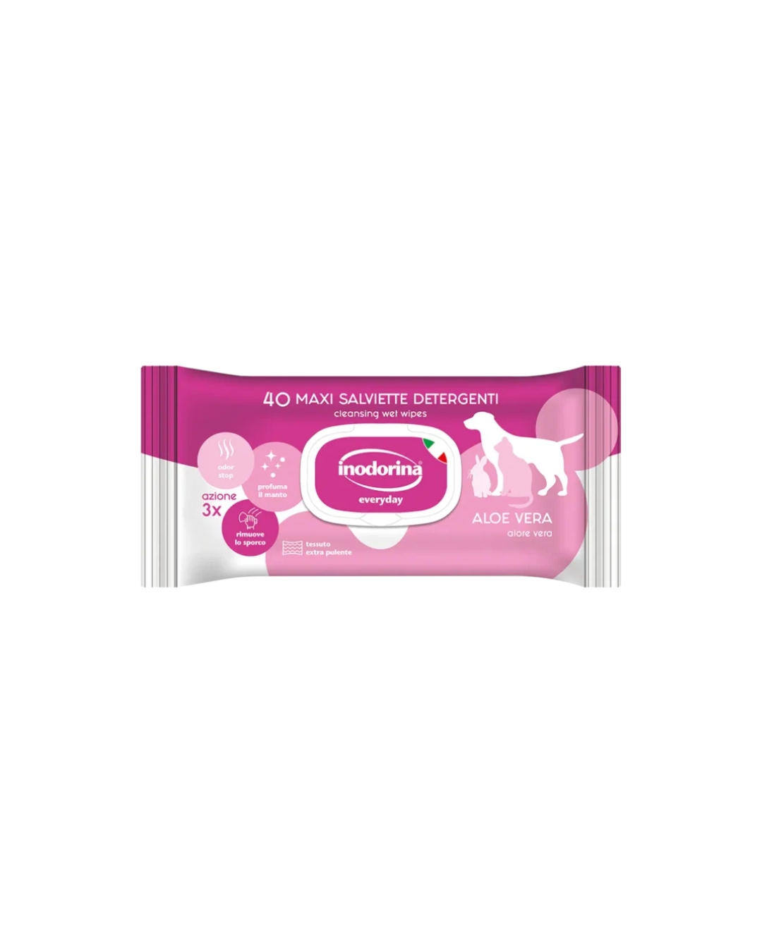 Inodorina - Salviette Everiday Aloe 40pz