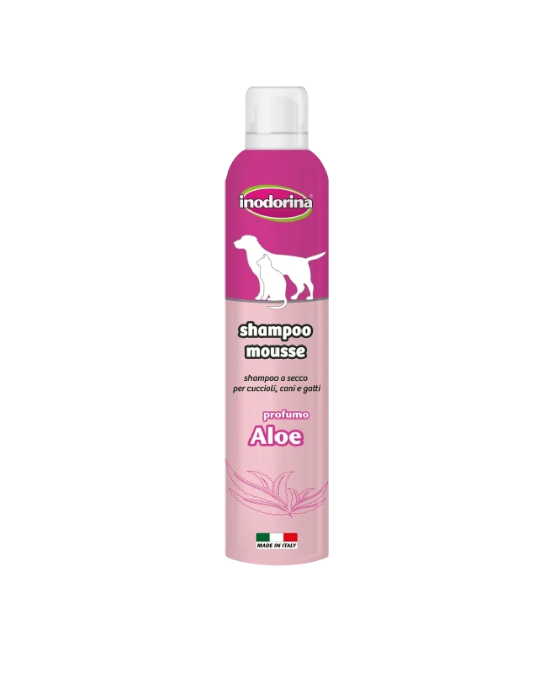 Inodorina - Shampoo Mousse - Aloe 300 ml