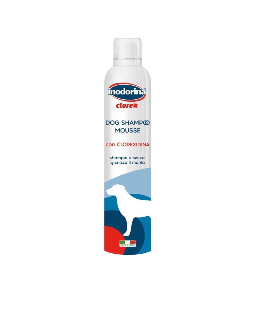 Inodorina - Shampoo Mousse - Clorexidina 300 ml