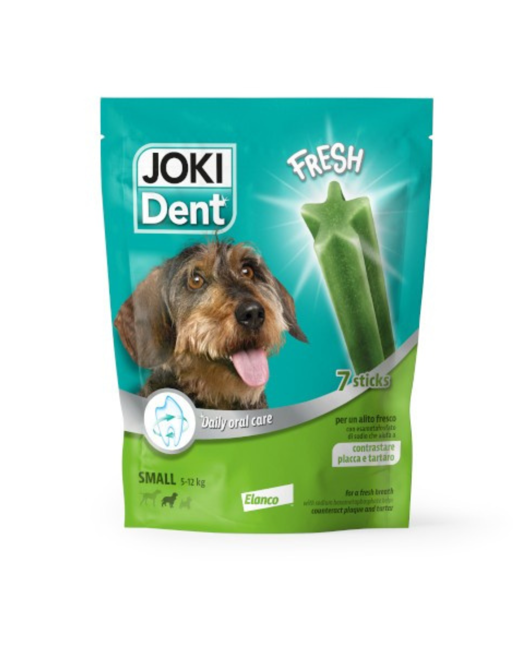 Joki Dent Fresh - Dental Stick Alla Menta - Per Taglia Small - Busta 7 Sticks