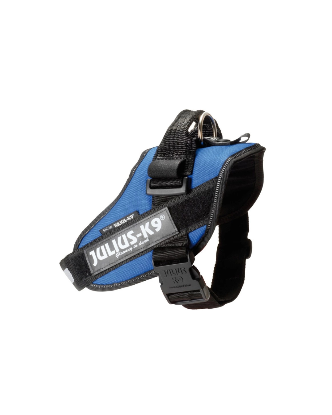 Julius K9 - IDC Powerharness Pettorina Blu - Taglia Mini 49-67 cm - Peso 7/15 kg