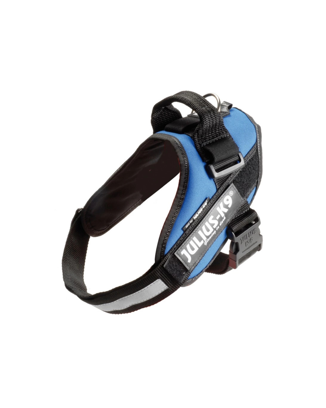 Julius K9 - IDC Powerharness Pettorina Blu - Taglia Mini 49-67 cm - Peso 7/15 kg