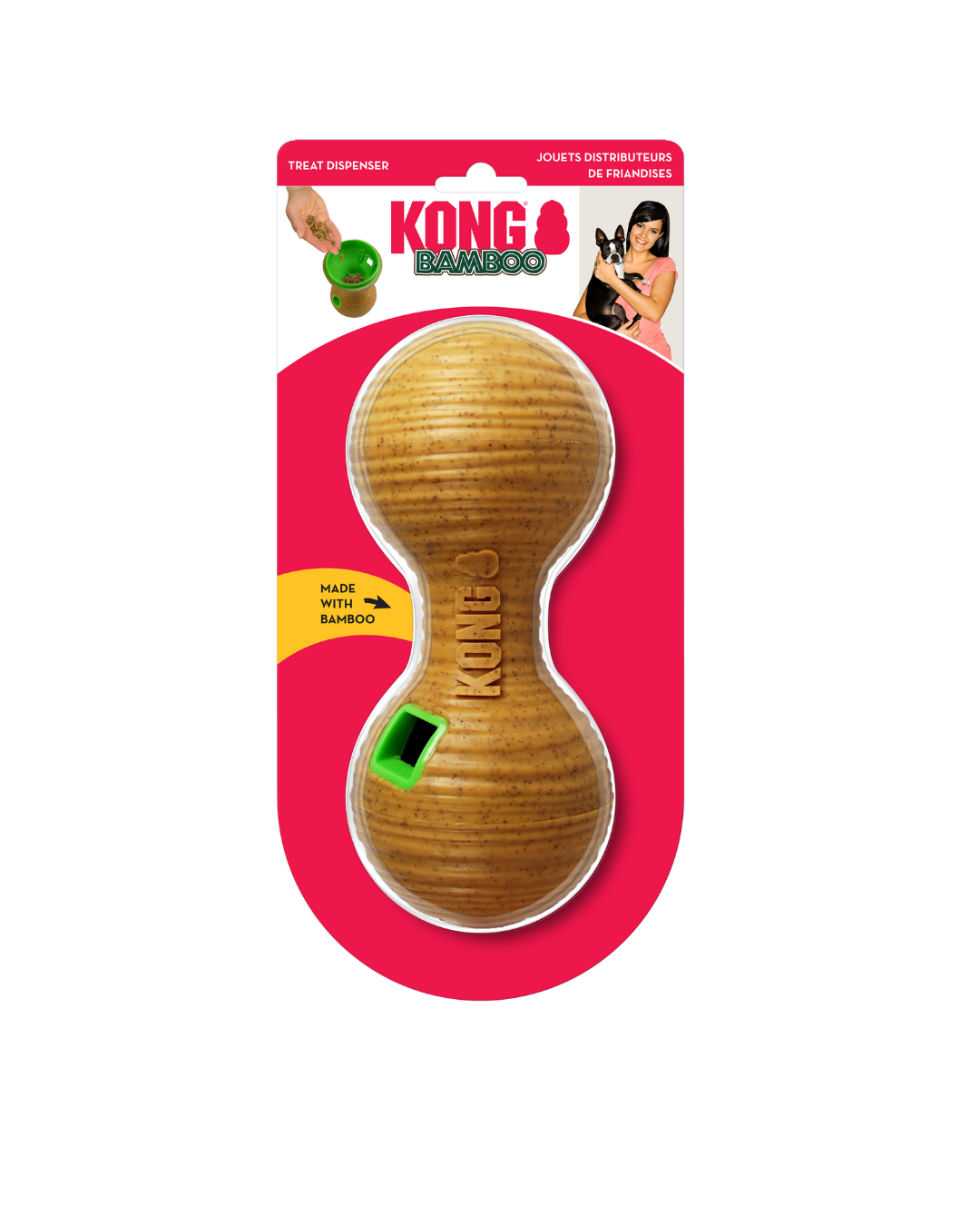 KONG - Bamboo Feeder Dumbbell Medium