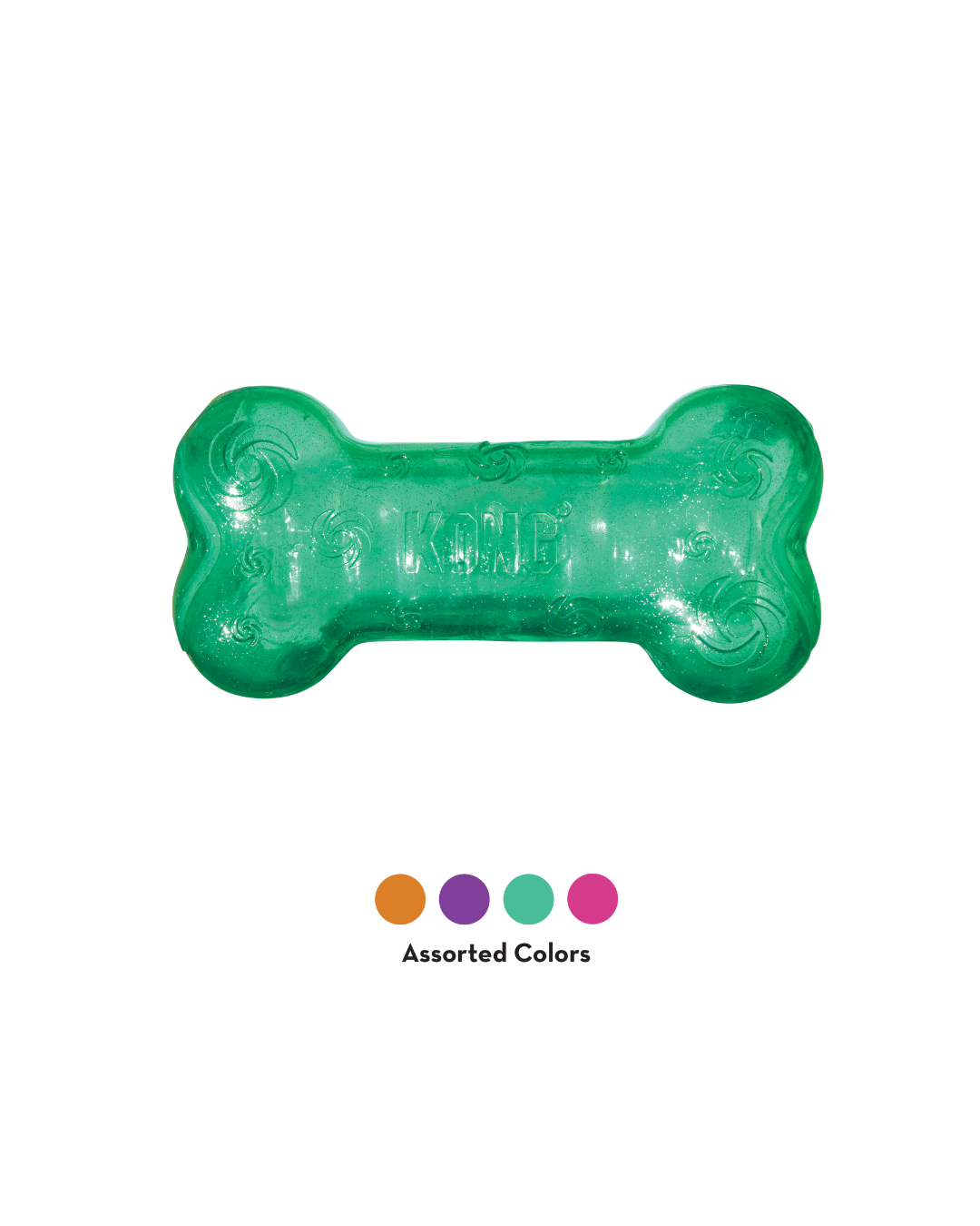 KONG - Crackle Bone Assorted Medium