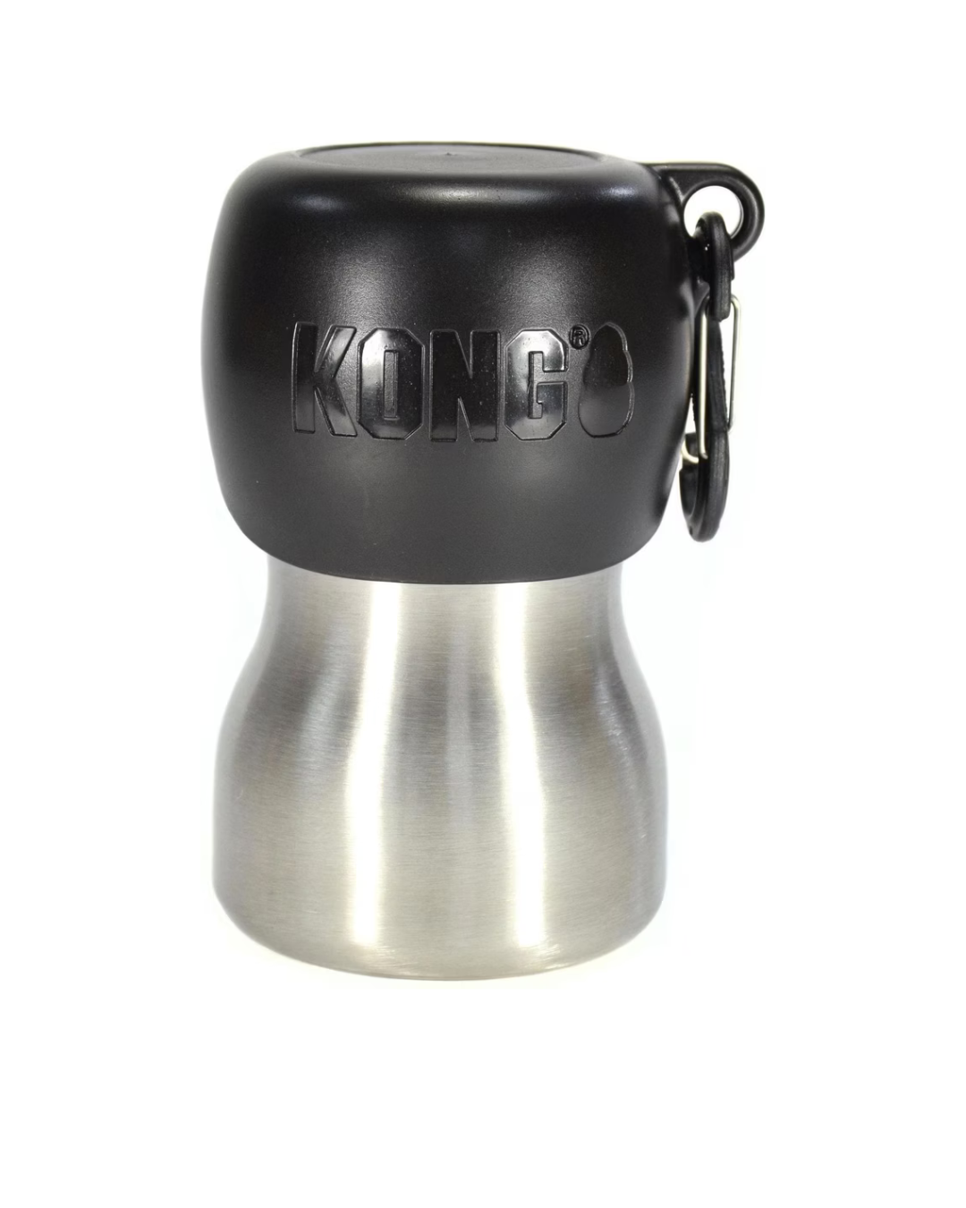 KONG - H2O Borraccia - Accaio Nero 280 ml