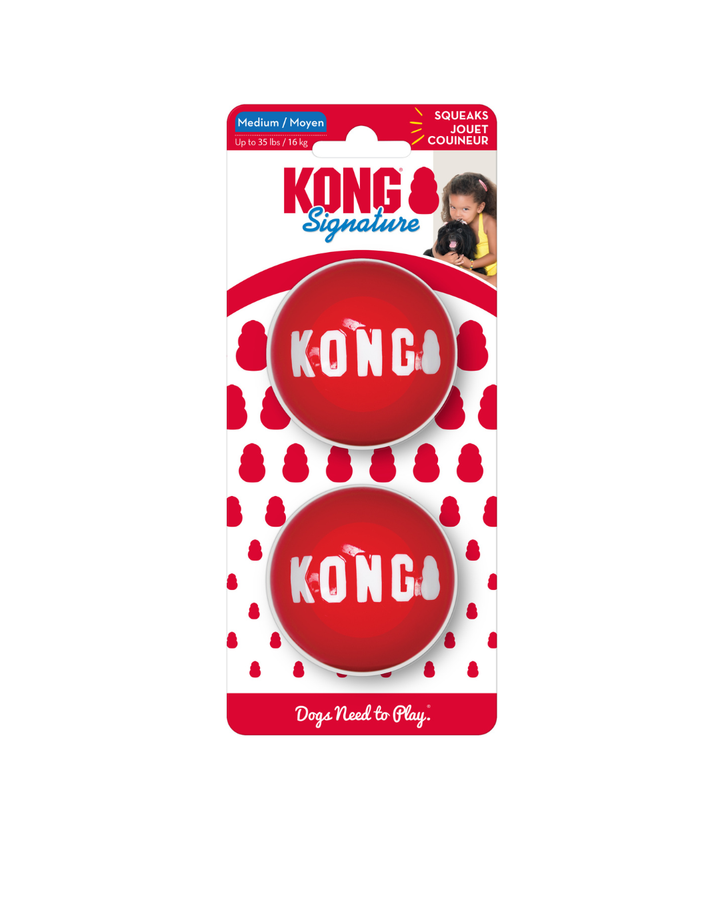 KONG - Signature Balls Md 2pz
