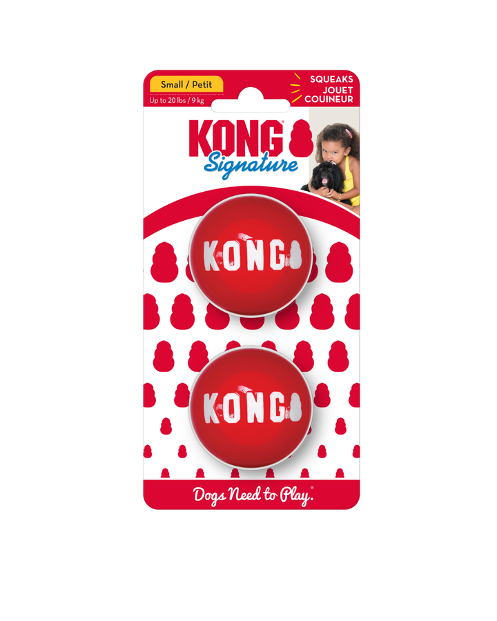 KONG - Signature Balls Sm 2pz