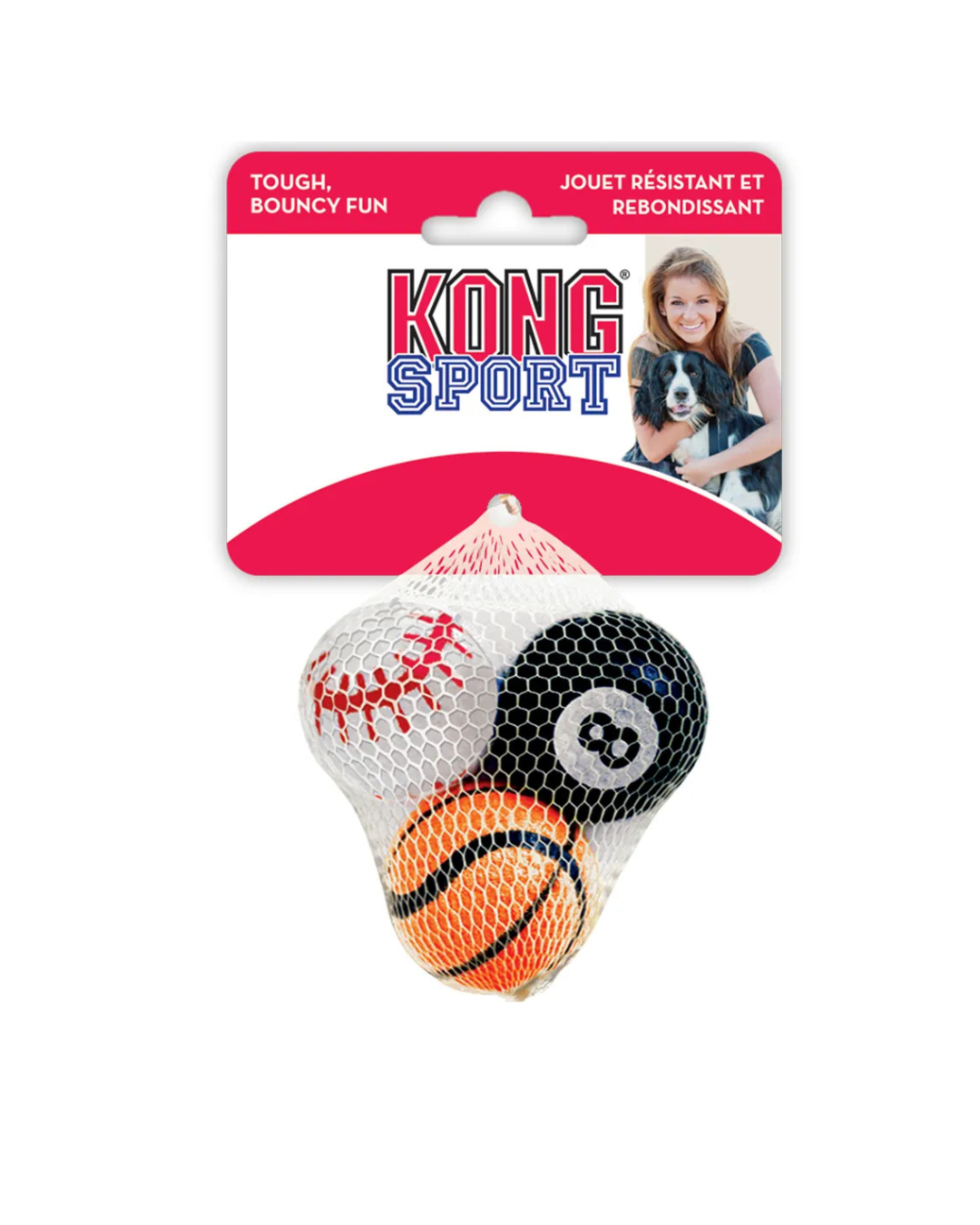 KONG - Sport Ball Small New 3pz