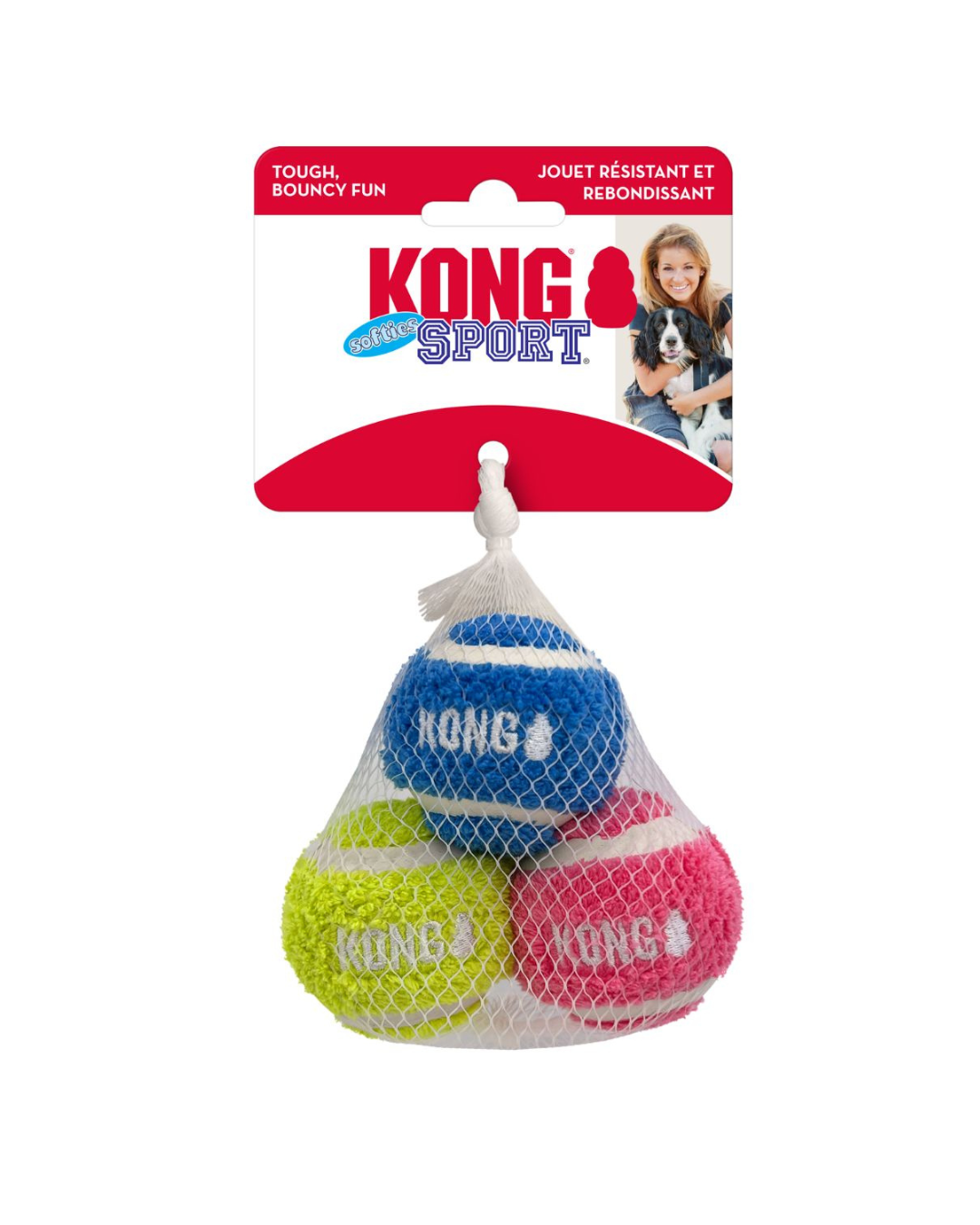 KONG - Sport Softies Ball 3pz Small