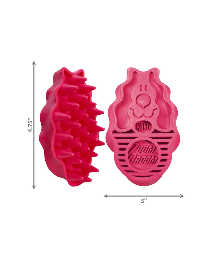 KONG - ZoomGroom Raspberry - Large