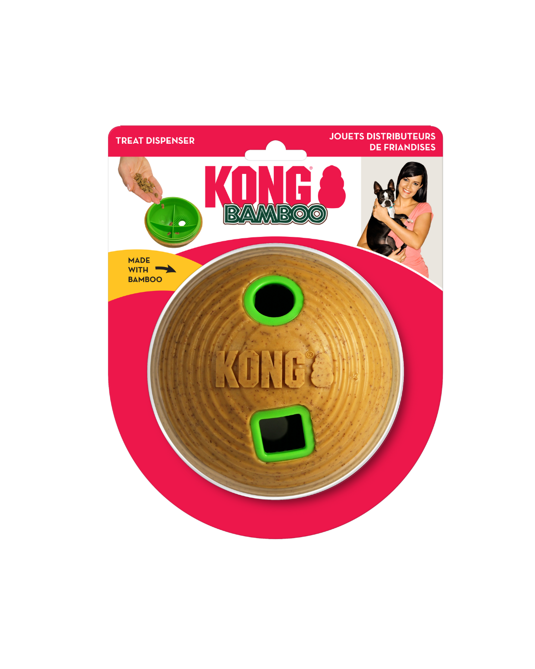 Kong - Bamboo Feeder Ball Medium