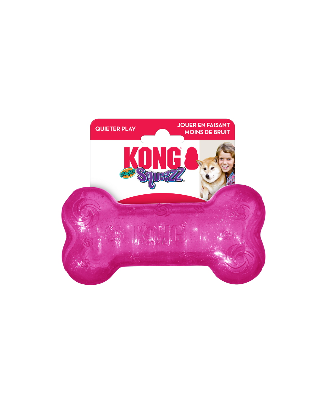 Kong - Crackle Bone Assorted Medium