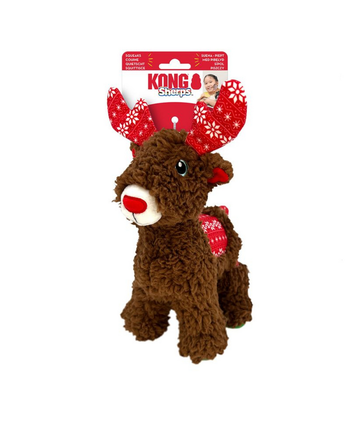 Kong - Holiday Sherps Reindeer Medium