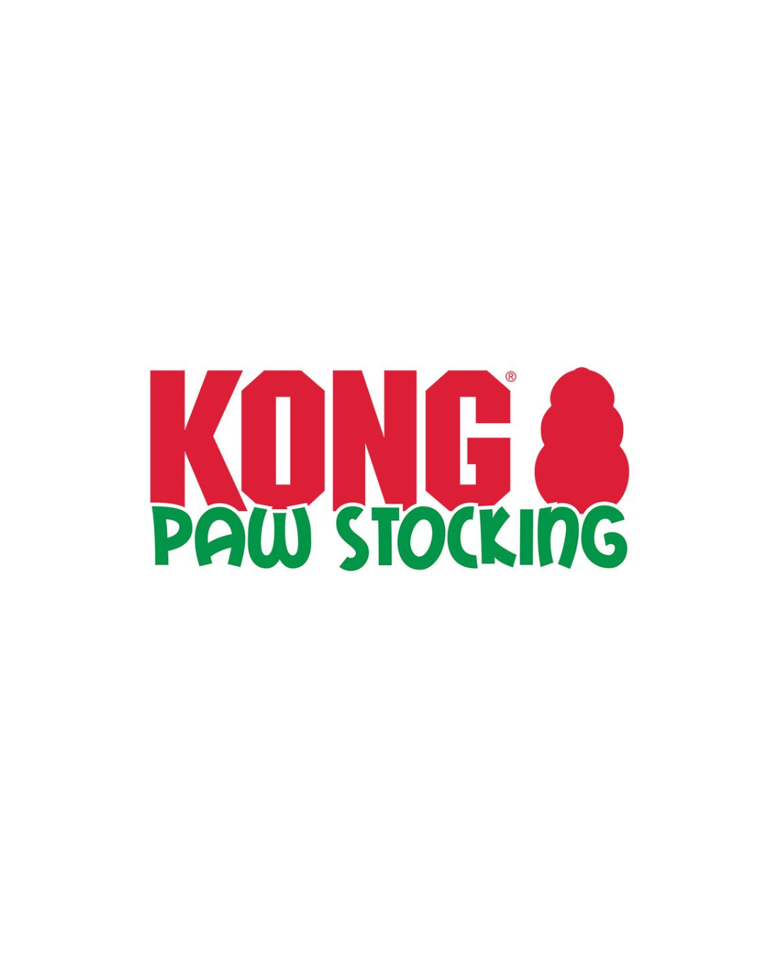 Kong - Holiday Stocking Paw Large