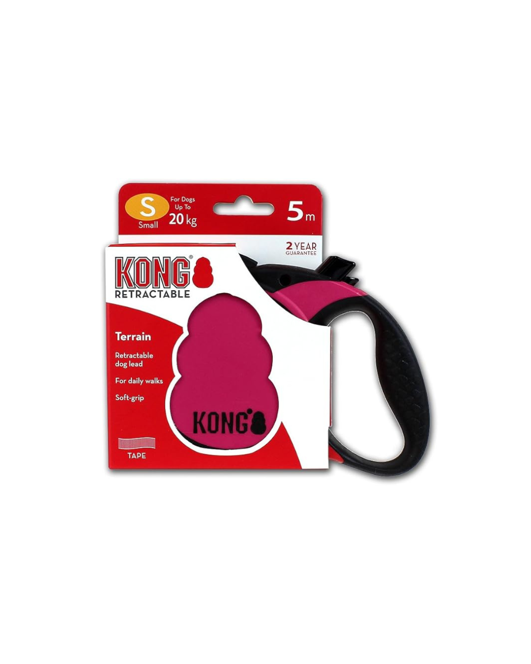 Kong - Retractable Terrain - S Fucsia