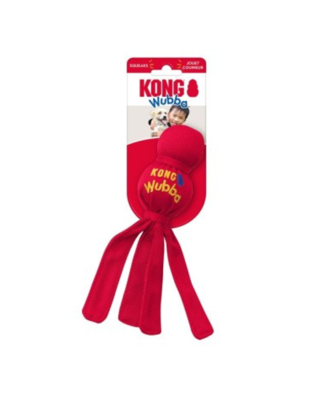 Kong - Small Wubba Rosso