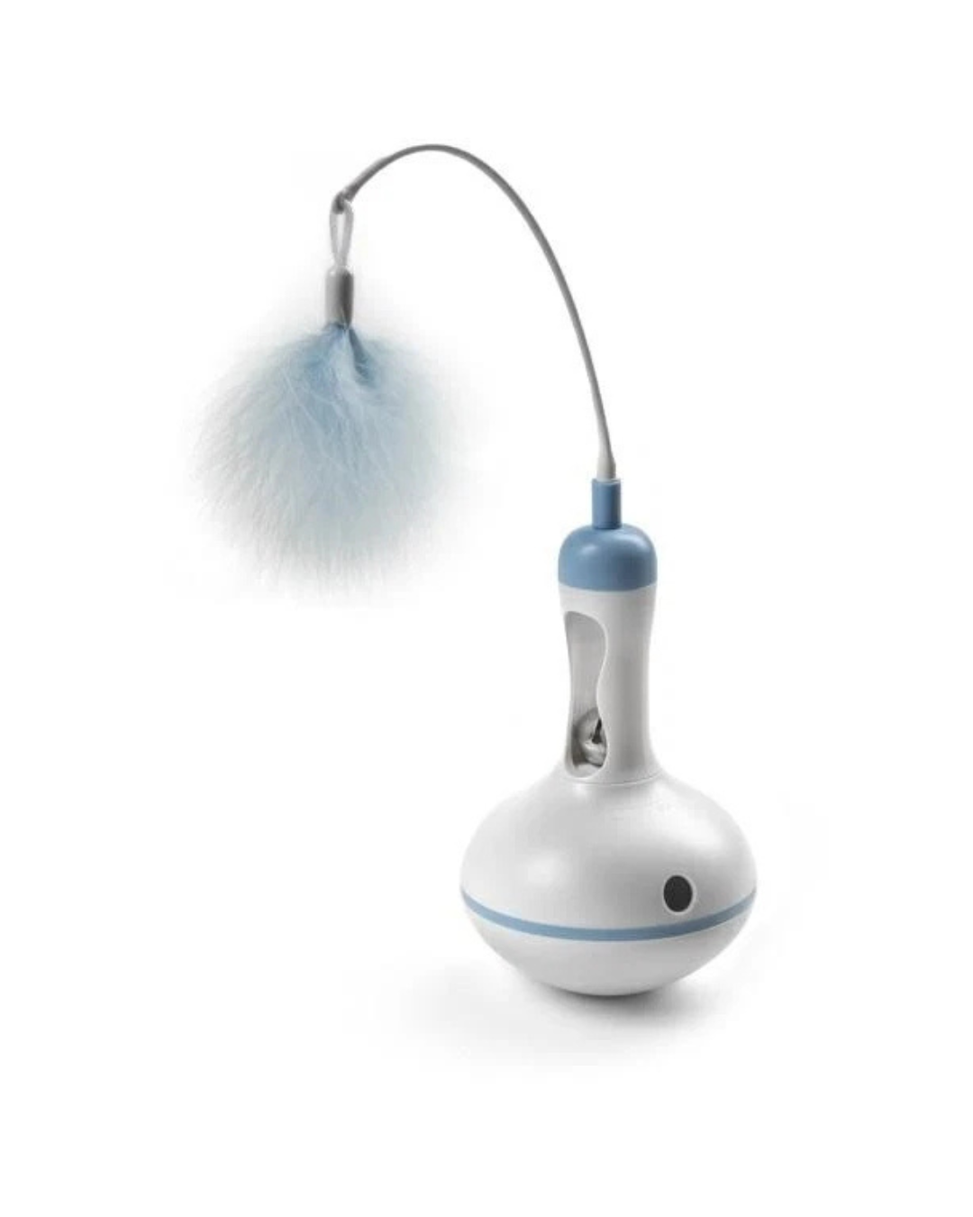 Leopet - Snacky Plume Distributore di Snack Interattivo 8,6X14 cm (Adatto sia per Cani che per Gatti)