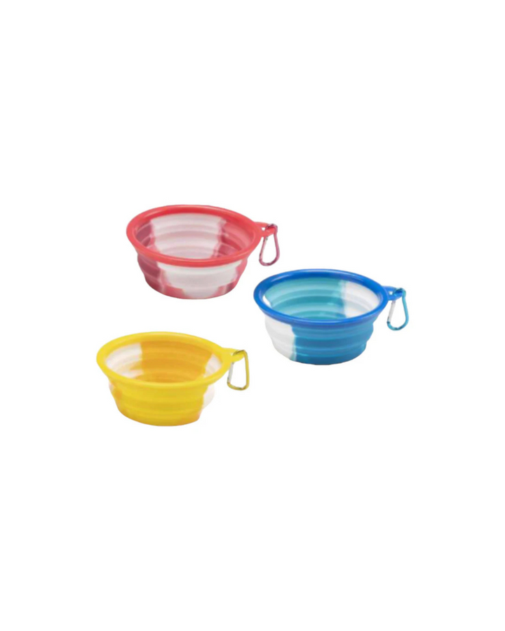 LeoPet - Ciotola da Viaggio iin Silicone - 1000 ml