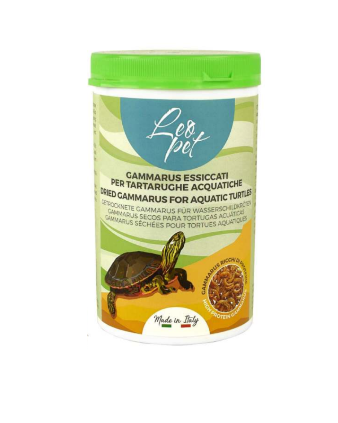 LeoPet - Gammarus essiccati per Tartarughe acquatiche 250 ml 28 g