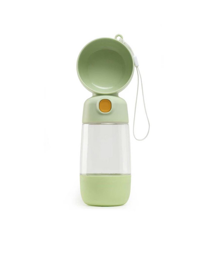 Leopet - Borraccia Happy Travel Multifunzione Verde - 400 ml
