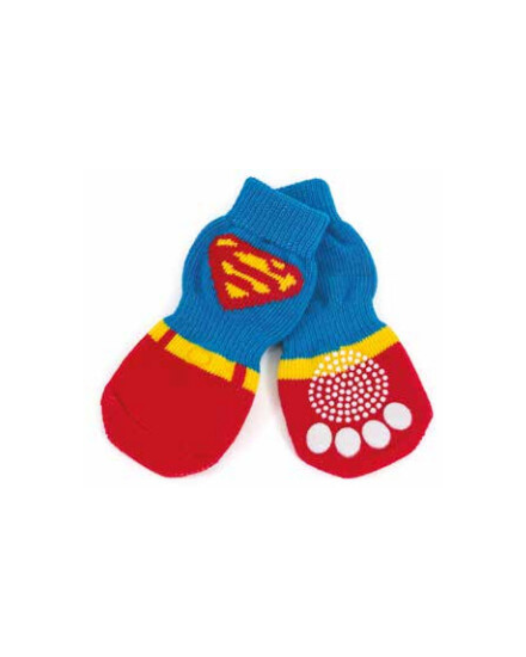 Leopet - Calze per Cani Fiocco Superman - S