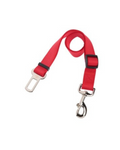 Leopet - Guinzaglio Universale per Auto - Rosso 38-60x2 cm
