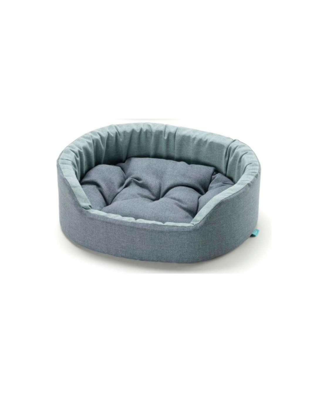 Leopet - Cuccia Lux Dalia - in Gomma Piuma - Misura M - 65x46x17h - Con Cuscino Estraibile - Rufee