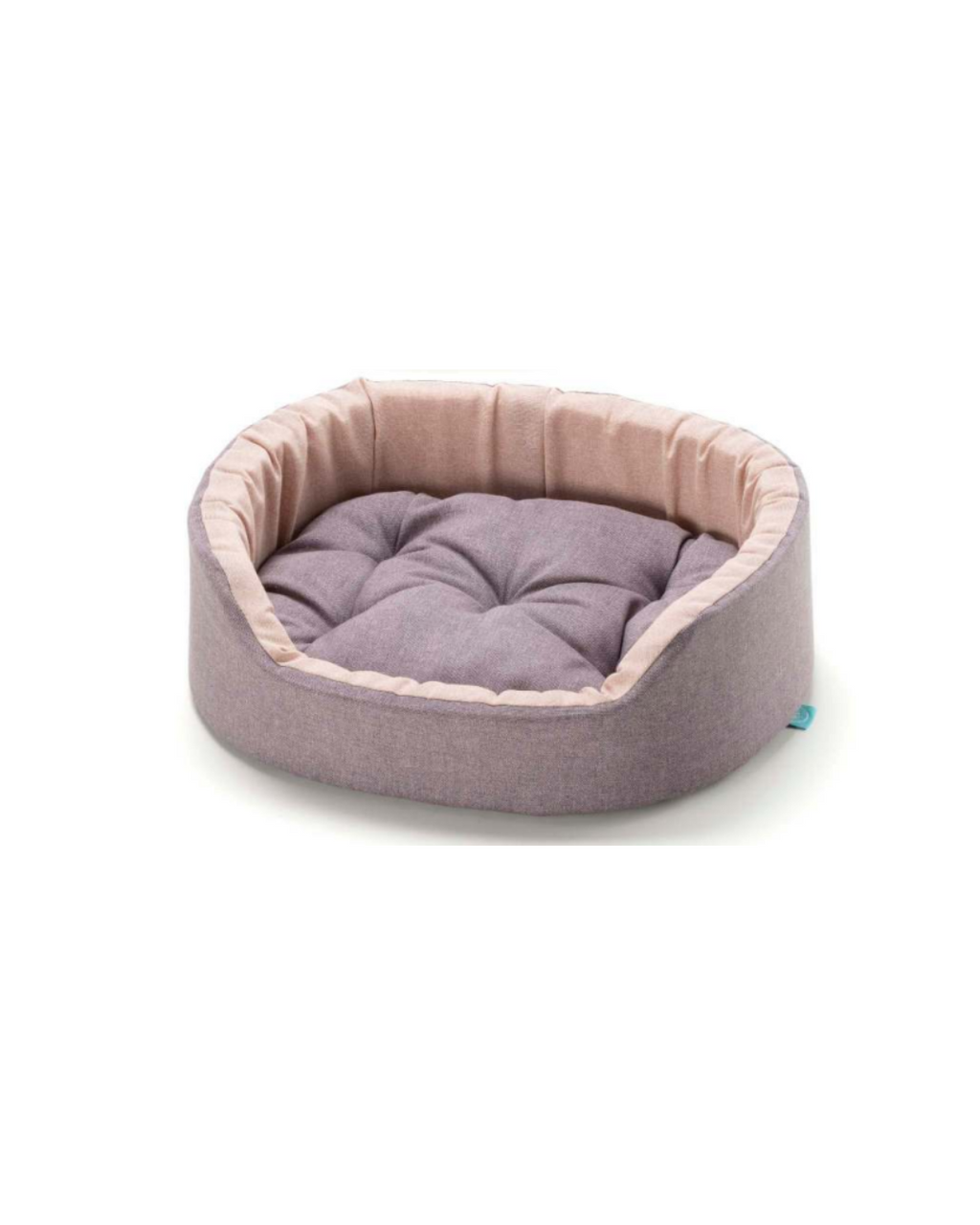 Leopet - Cuccia Lux Dalia - In Gomma Piuma - Misura S - 55x41x15h - Con Cuscino Estraibile - Rufee