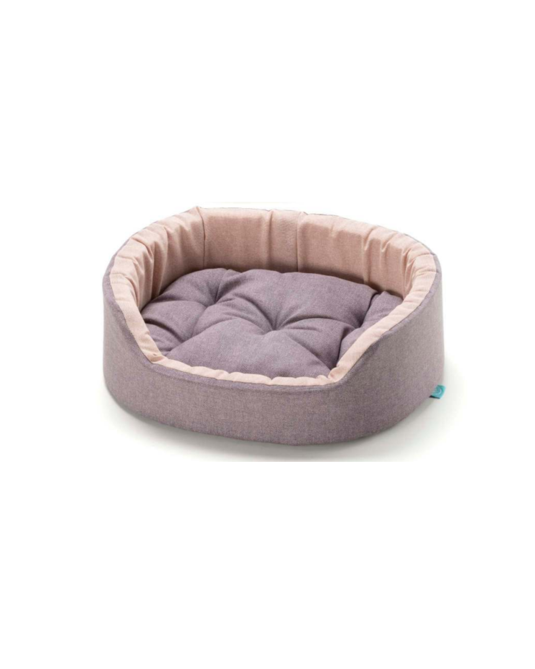Leopet - Cuccia Lux Dalia - in Gomma Piuma - Misura M - 65x46x17h - Con Cuscino Estraibile - Rufee
