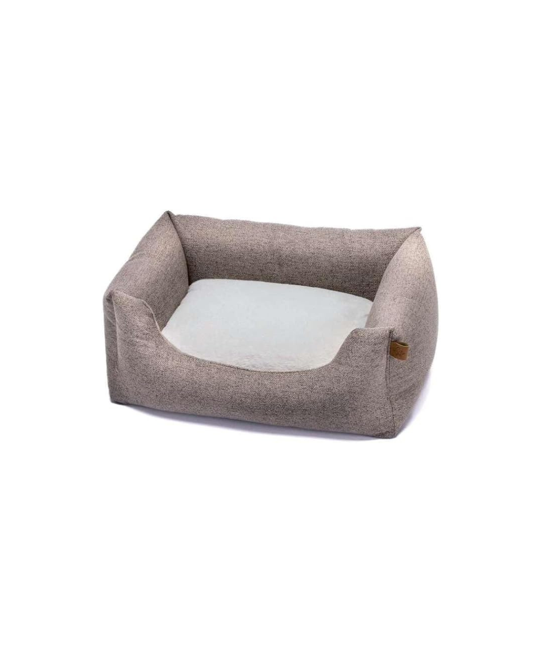 Leopet - Cuccia Rodi Snow &amp; Fur Beige 45x60cm Sfoderabile