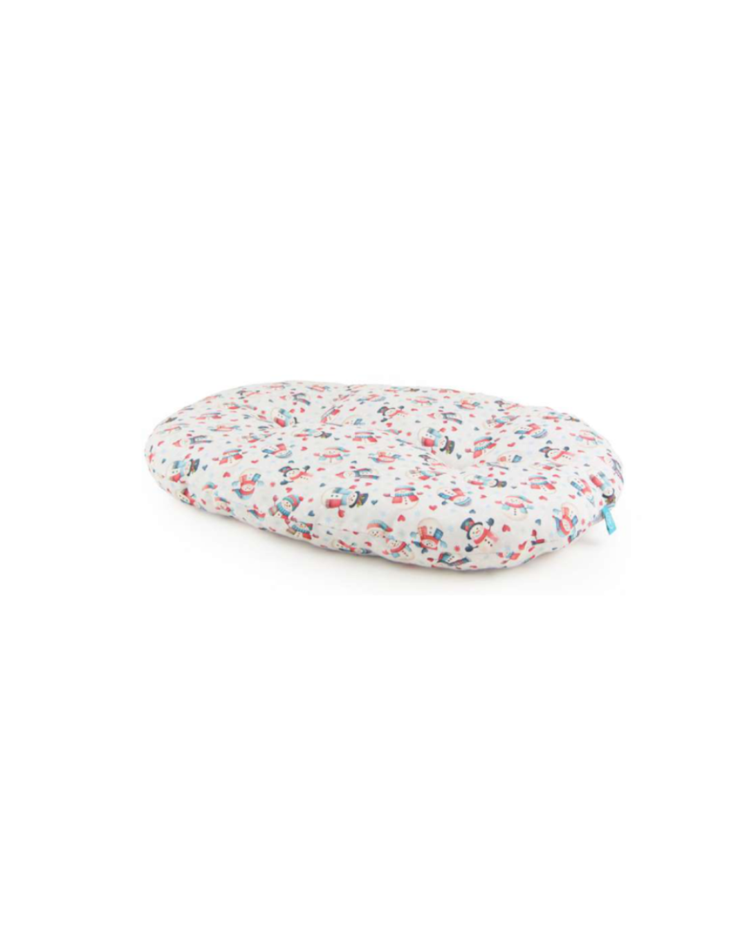 Leopet - Cuscino Nettuno Natale Pupazzo di Neve 90x65cm