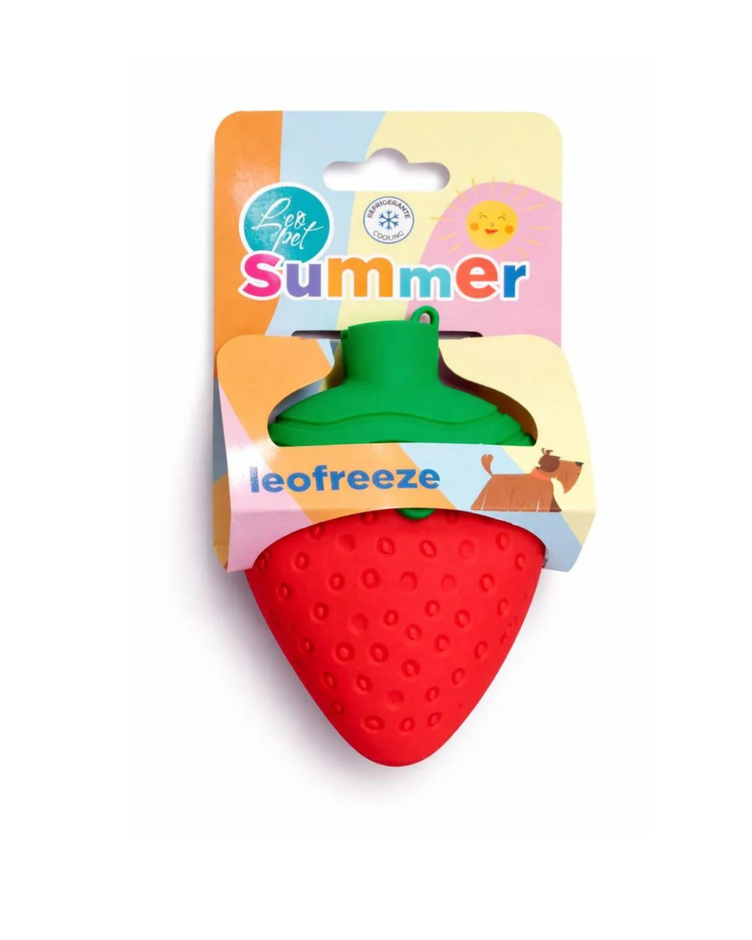 Leopet - Leofreeze Gioco Refrigerante  Fragola 12x9cm