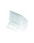 Leopet - Mangiatoia in Plastica Trasparente per Uccelli 
Easy Bird 2 pz 7,5x7x7cm