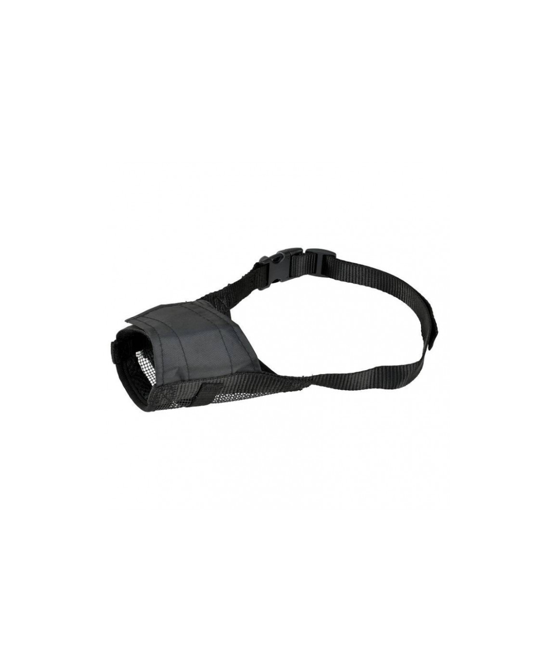 Leopet - Museruola Regolabile in Nylon S - Nero