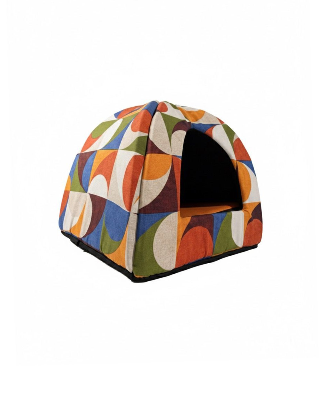 Leopet - Piramide Cleo Geometric Abstract 40x40x40H cm Cuscino Estraibile