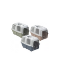 Leopet - Trasportino Pratiko Large 55x36x36cm h Con Porta in Ferro - Per Animali Domestici (3 colori vari)