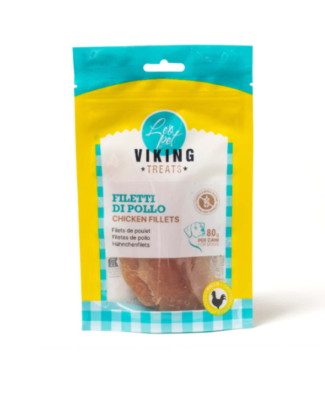 Leopet - Viking Filetti di Pollo 80 gr