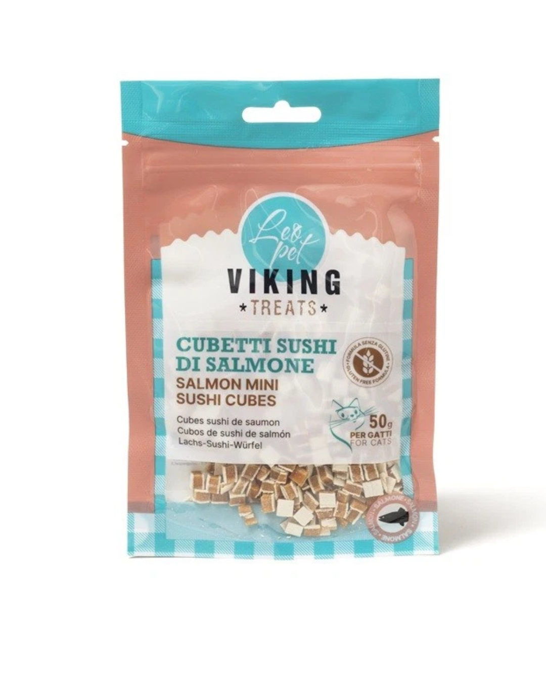 Leopet - Viking Mini Sushi di Salmone 50 gr