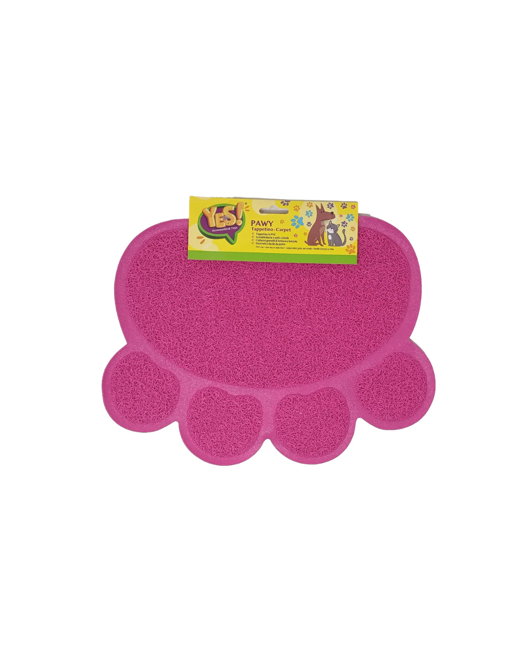 Leopet - Tappetino Multiuso Zampa S 30x40 cm - Rufee