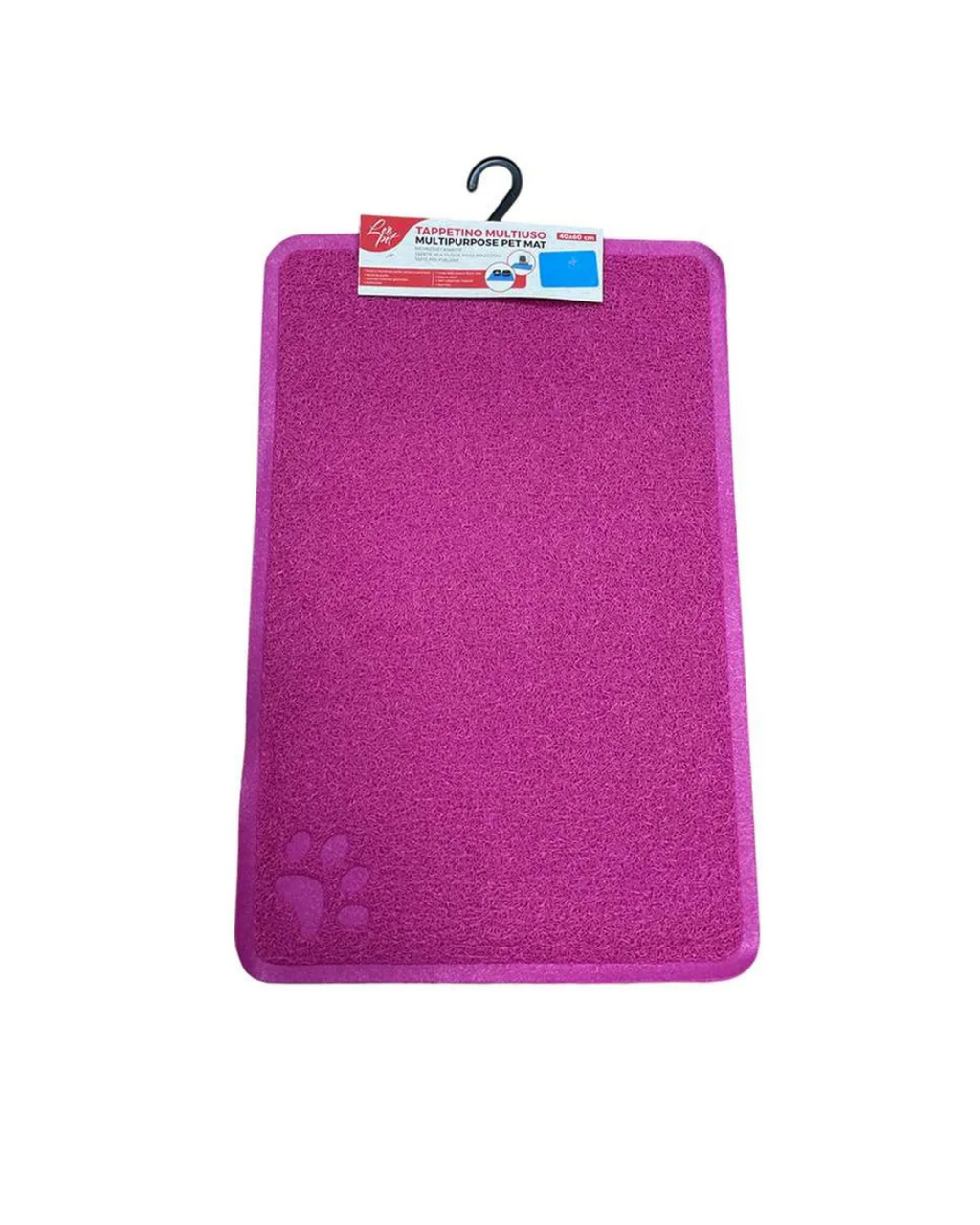 Leopet - Tappetino Multiuso Rettangolare 40x60 cm - Colori Assortiti - Rufee