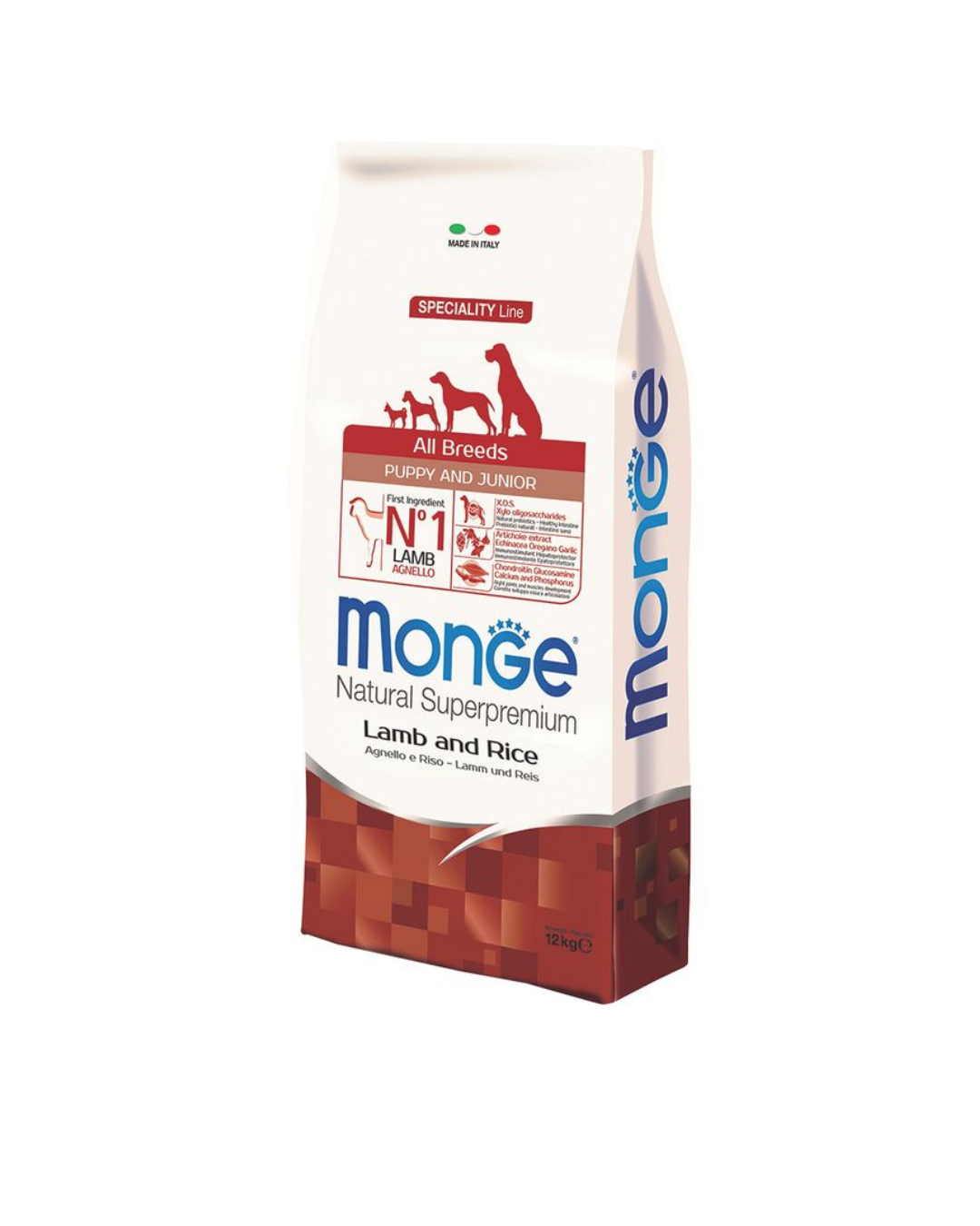 Monge - All Breed Puppy - Agnello Riso e Patate 12kg