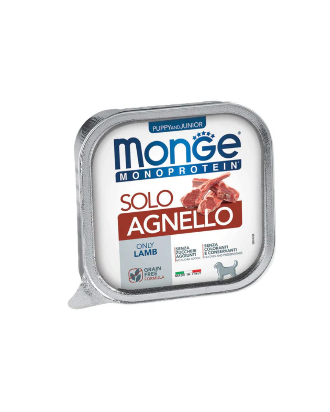 Monge - Dog SOLO Puppy Agnello 150gr