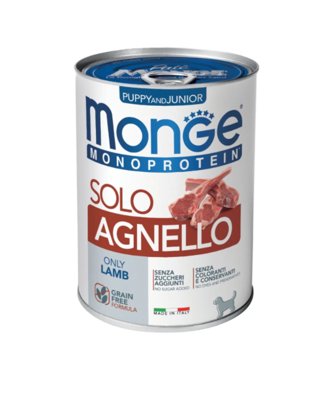 Monge - Dog SOLO Puppy Agnello 400gr