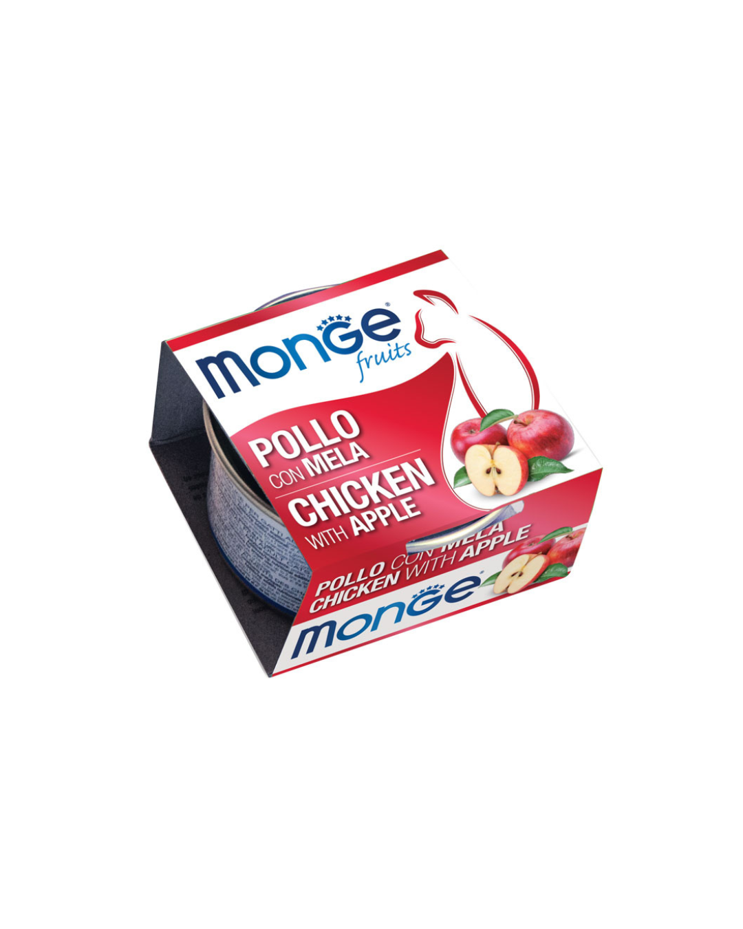 Monge - Fruit Gatto - Pollo con Mela 80 gr