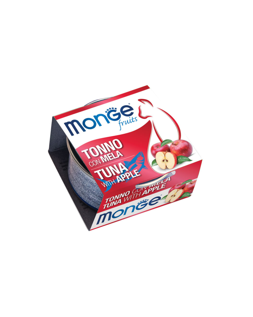 Monge - Fruit Gatto - Tuna and Apple 80g