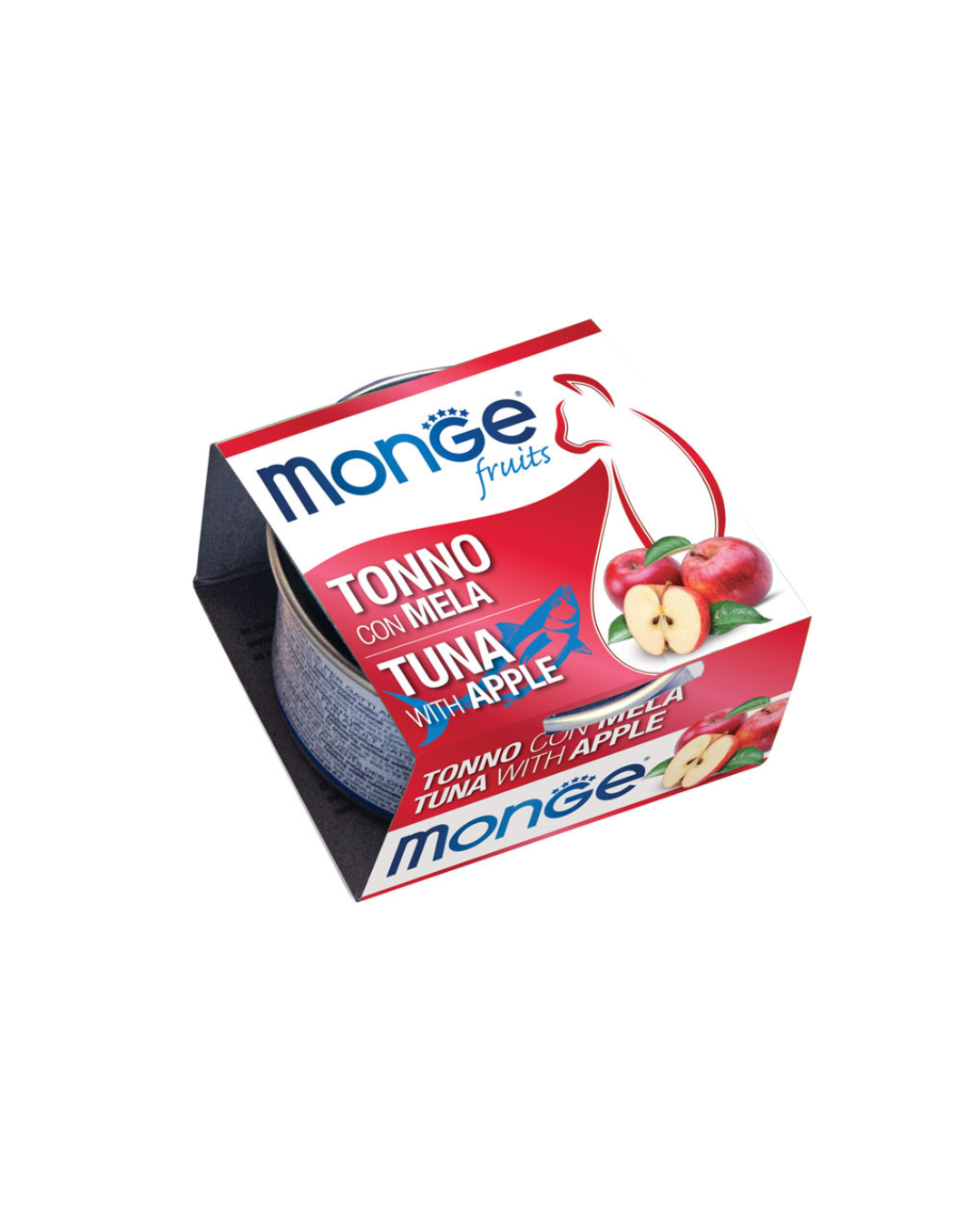 Monge - Fruit Gatto - Tonno e Mela 80g